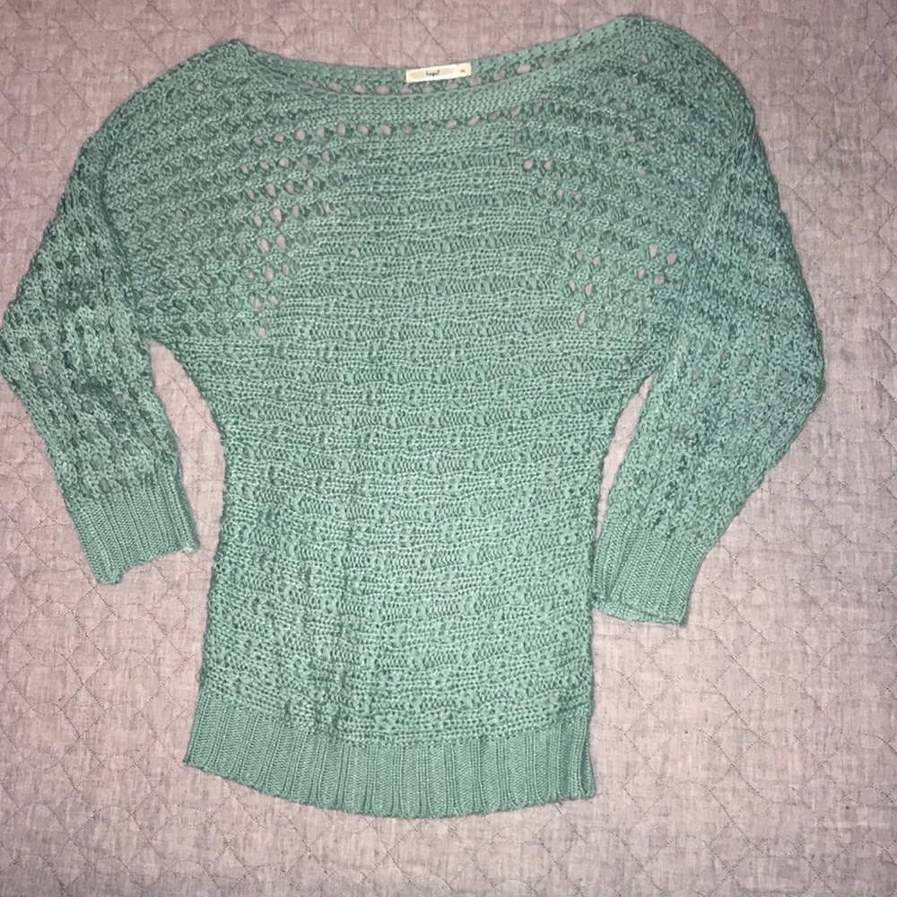Green sweater